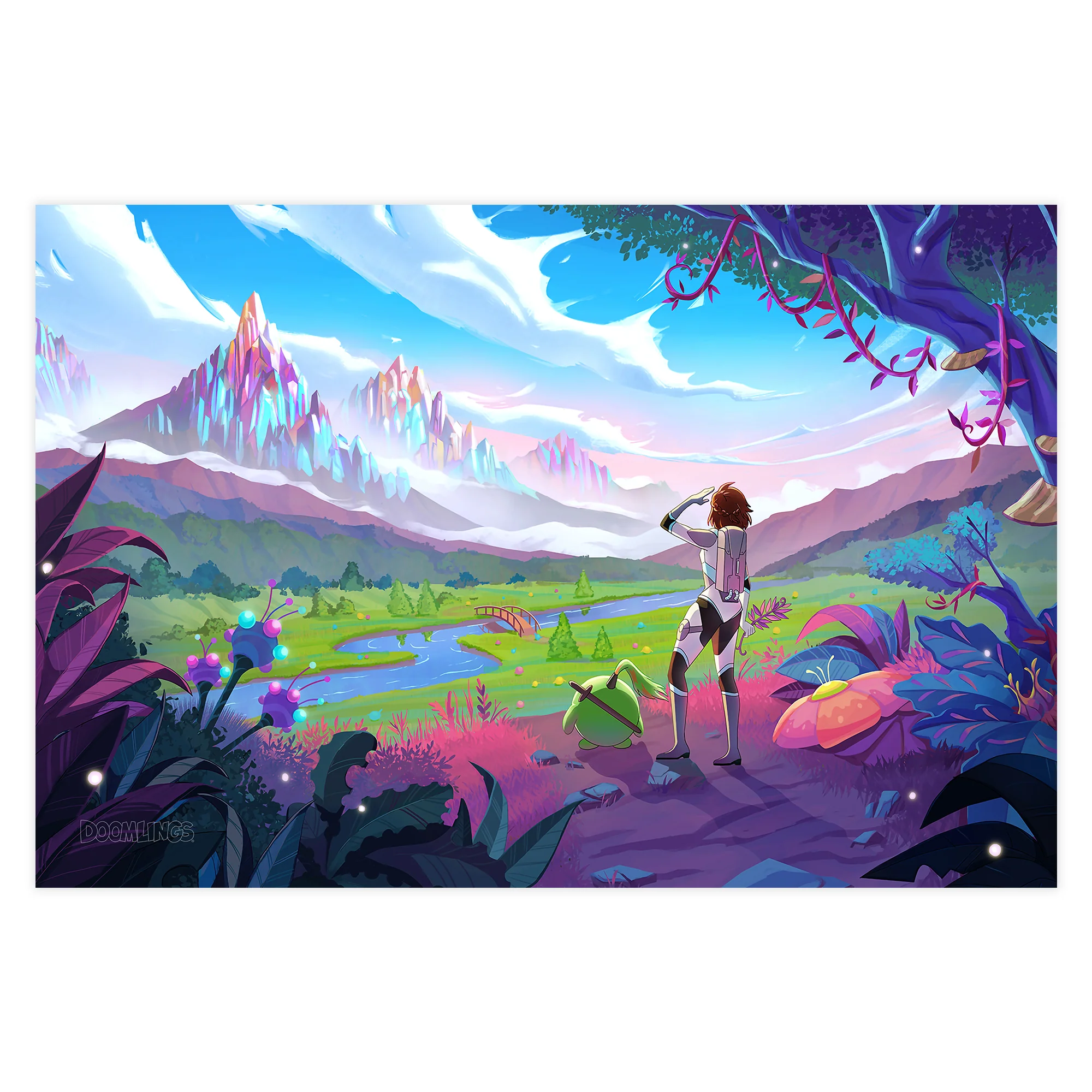 Captain Marin's Journey: Crackletown Mountains Poster