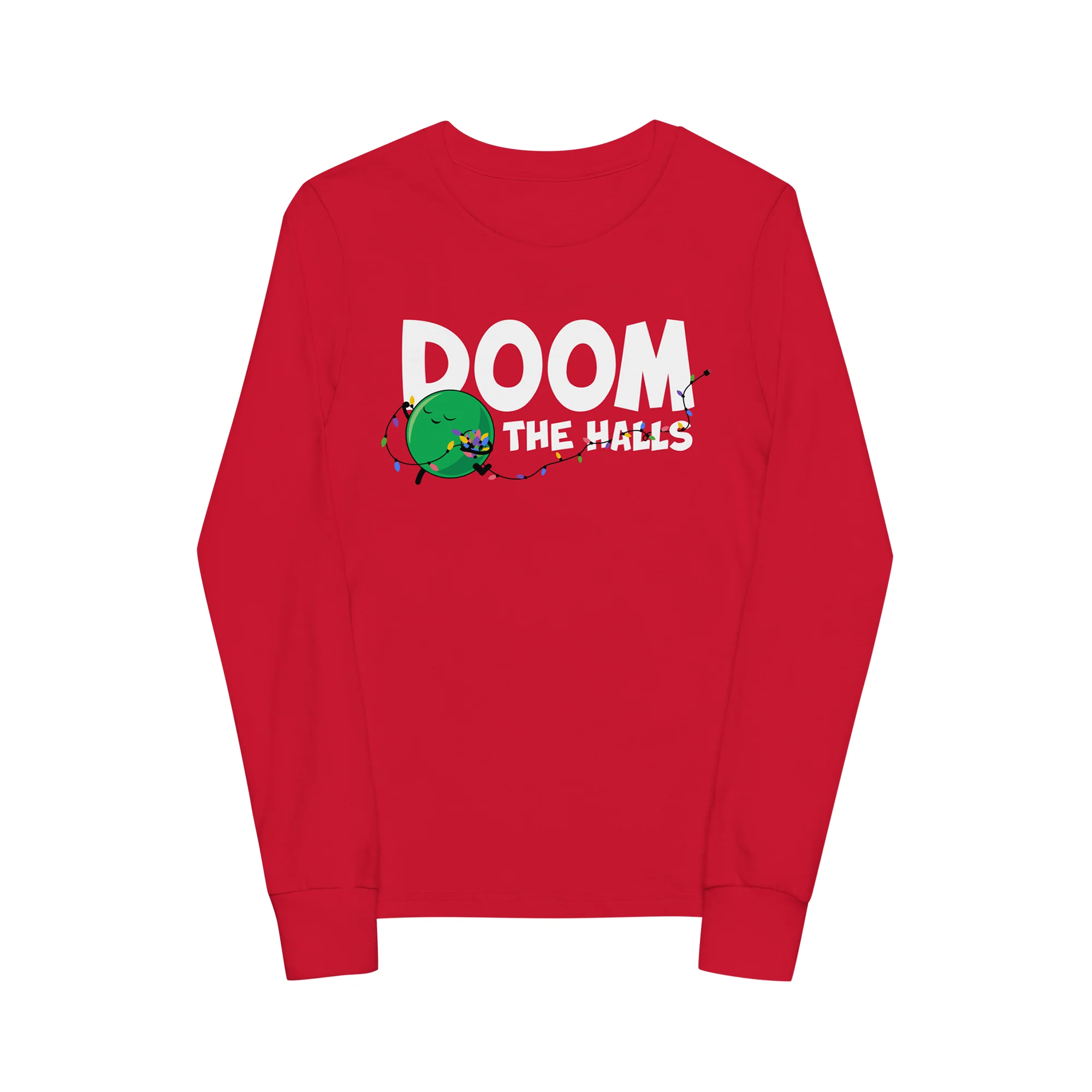 Doom The Halls Kids Long Sleeve Tee
