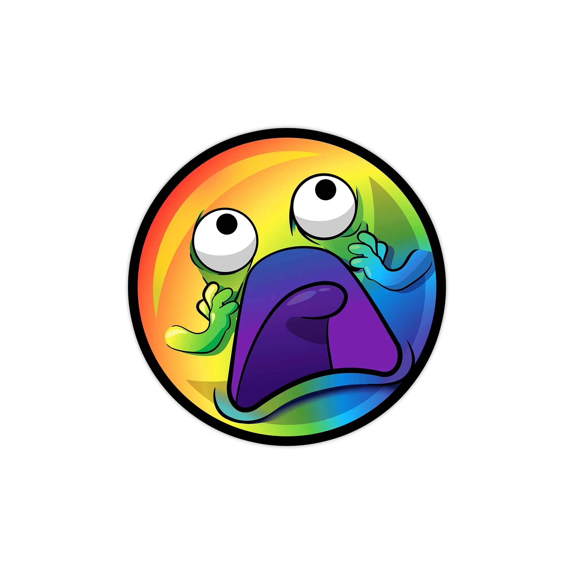 Doomlings Screamer Sticker