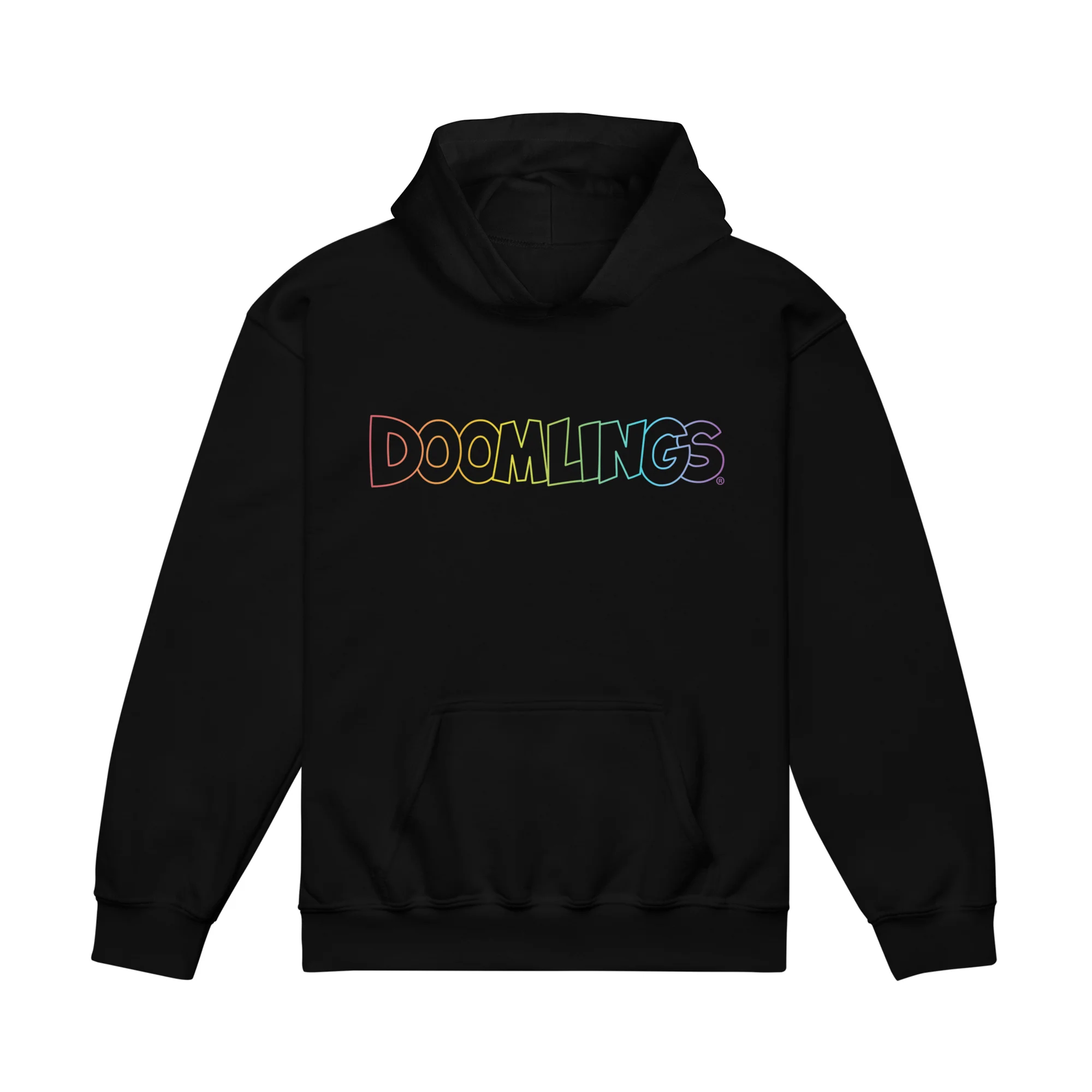 Rainbow Logo Kids Hoodie